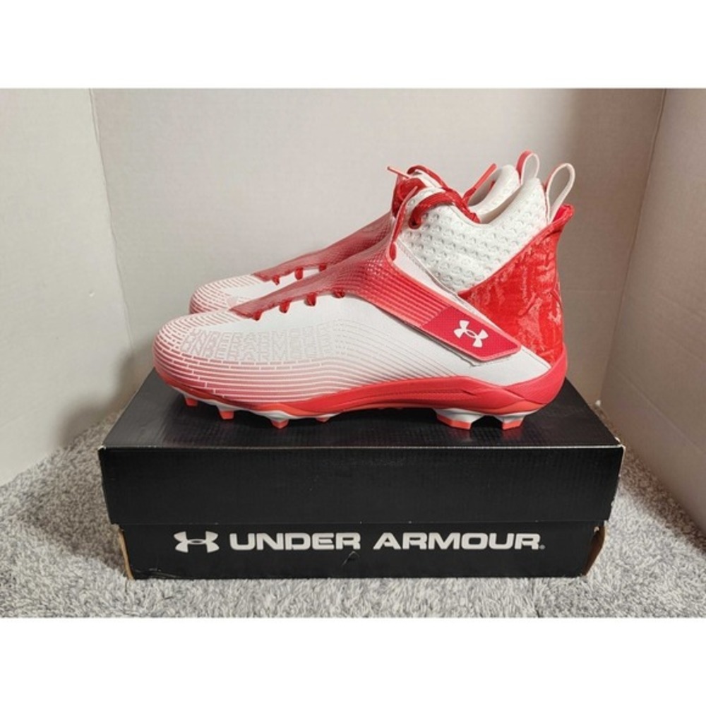 Under Armour UA Highlight Hammer MC Football Cleats Mens Size 12 3025085-100 NEW